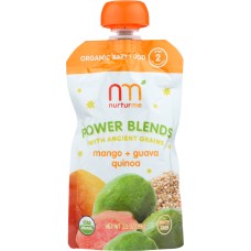 NURTURME: Baby Power Blends Mango Guava Quinoa, 3.5 oz