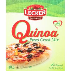 LECKER: Mix Pizza Crust Quinoa, 12 oz