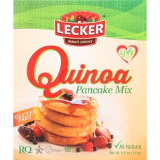 LECKER: Mix Pancake Quinoa Natural, 6.5 oz