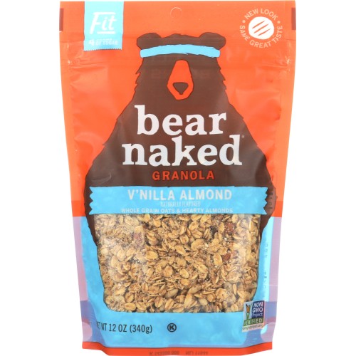 BEAR NAKED: V #39 nilla Almond Fit Granola 12 oz