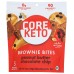 CORE FOODS: Bites Brwni Pb Chocolate Chip, 4.4 oz