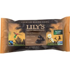 LILYS SWEETS: Dark Chocolate Premium Baking Chips, 9 oz