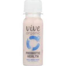 VIVE ORGANIC: Coconut Probiotics and Prebiotics Kefir Shot, 2 oz