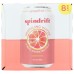 SPINDRIFT: Grapefruit Sparkling Water 8 Pack, 96 fo