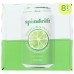 SPINDRIFT: Lime Sparkling Water 8 Pack, 96 fo