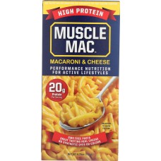 MUSCLE MAC: Macaroni and Cheese High Protein, 6.75 oz