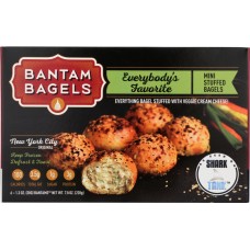 BANTAM BAGELS: Everybody's Favorite Mini Bagels, 7.8 oz