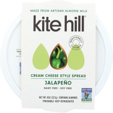 KITE HILL: Cream Cheese Jalapeno, 8 oz
