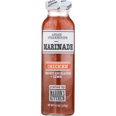 MARIONS KITCHEN: Smoky Sriracha Lime Marinade, 9.5 oz