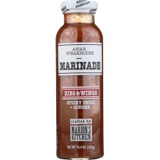MARIONS KITCHEN: Sticky Chili Ginger Marinade, 10.4 oz