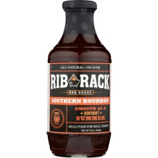 RIB RACK: Southern Bourbon BBQ Sauce, 19 oz