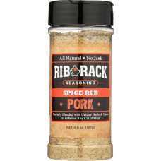 RIB RACK: Spice Rub Seasoning Pork, 4.5 oz