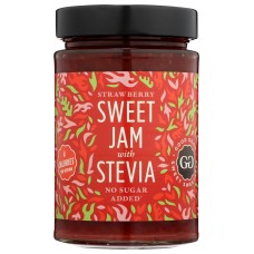 GOOD GOOD: Strawberry Sweet Jams With Stevia, 12 oz