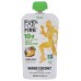 FUEL FOR FIRE: Mango Coconut Plant Protein Fruit Smoothie, 4.5 oz