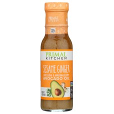 PRIMAL KITCHEN: Sesame Ginger Vinaigrette and Marinade, 8 oz