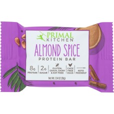 PRIMAL KITCHEN: Bar Protein Almond Spice, 1.34 oz