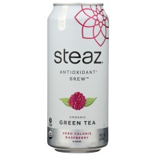 STEAZ: Zero Calorie Raspberry, 16 fo