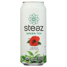 STEAZ: Hibiscus Green Tea, 16 fo