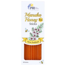 PRI: Honey Sticks Manuka, 10 pk
