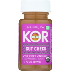 KOR SHOTS: Gut Check Apple Cider Vinegar Probiotic, 1.70 oz