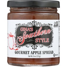 GINAS SOUTHERN STYLE: Gourmet Apple Spread, 9 oz