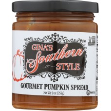 GINAS SOUTHERN STYLE: Gourmet Pumpkin Spread, 9 oz