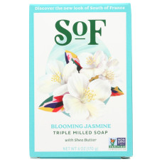 SOUTH OF FRANCE: Blooming Jasmine Bar Soap, 6 oz SOUTH OF FRANCE: Blooming Jasmine Bar Soap, 6 oz