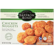 SAFFRON ROAD: Chicken Nuggets, 8 oz