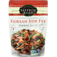 SAFFRON ROAD: Korean Stir Fry Simmer Sauces, 7 oz