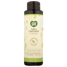 ECOLOVE: Vegan Green Family Conditioner, 17.6 oz
