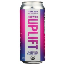 BREW DR KOMBUCHA: Enrgy Drnk Blubry Rspbry, 16 fo