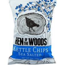 HEN OF THE WOODS: Chips Sea Salted, 6 oz