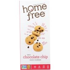 HOME FREE: Gluten Free Mini Chocolate Chip Cookies, 5 oz