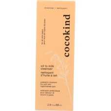 COCOKIND: Oil To Milk Cleanser, 2.9 oz