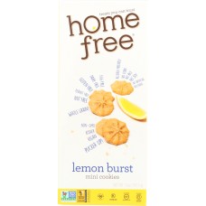 HOMEFREE: Cookie Mini Lemon Burst, 5 oz