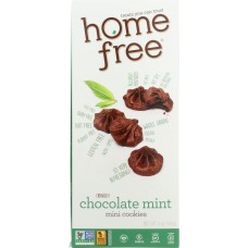 HOMEFREE: Chocolate Mint Mini Cookies Gluten Free, 5 oz