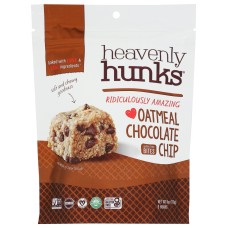 E&CS SNACKS: Oatmeal Chocolate Chip Heavenly Hunk Cookie, 6 oz