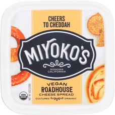 MIYOKOS CREAMERY: Cheese Vegan Pub Cheddar, 8 oz