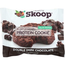 HEALTHY SKOOP: Double Dark Chocolate Protein Cookies, 2.1 oz