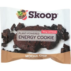 HEALTHY SKOOP: Mocha Chip Energy Cookie, 2.1 oz