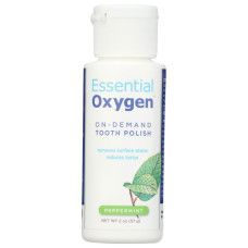 ESSENTIAL OXYGEN: Fresh Peppermint Tooth Polish, 2 oz ESSENTIAL OXYGEN: Fresh Peppermint Tooth Polish, 2 oz