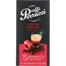 CAFFE PERRUCCI: Lungo Dolce Coffee, 1.76 oz