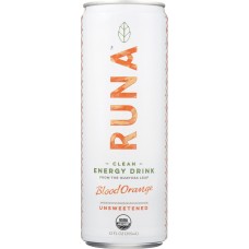 RUNA: Blood Orange Clean Energy Drink, 12 oz