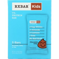 RXBAR: Bar Kids Chocolate Chip, 5 pack