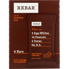 RXBAR: Peanut Butter Chocolate Protein Bar, 4 pk