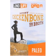 LONOLIFE: Stick Chicken Bone Broth Pack of 4, 2.12 oz