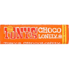 TONYS CHOCOLONEY: 32% Milk Chocolate Caramel Sea Salt Bar, 1.7 oz