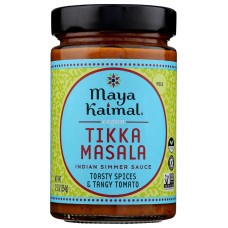 MAYA KAIMAL: Vegan Tikka Masala Indian Simmer Sauce, 12.50 oz