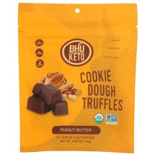 BHU FOODS: Truffles Ckie Dgh Pnut Bt, 5.29 OZ