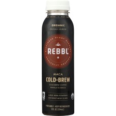 REBBL INC: Elixir Maca Cold Brew Organic, 12 fl oz
